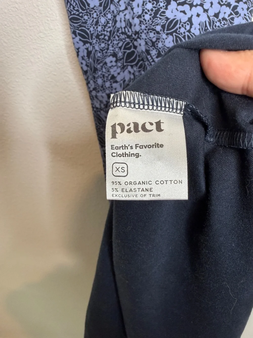 Pact Fit & Flare Midi Dress Floral
Blue Cotton XS - Picture 4 of 6
